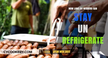 How Long Can Wieners Stay Unrefrigerated: Safety Tips