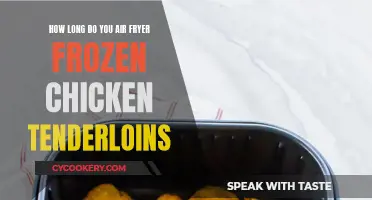 Air-Fryer Frozen Chicken Tenderloins: Quick, Easy, and Delicious!