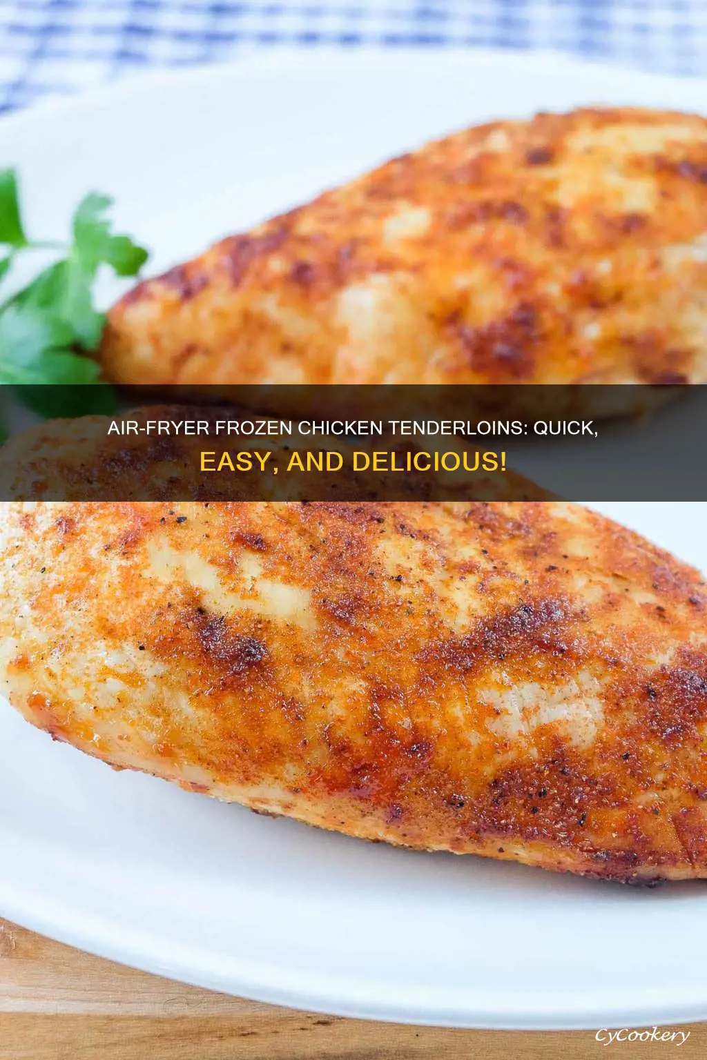 how long do you air fryer frozen chicken tenderloins