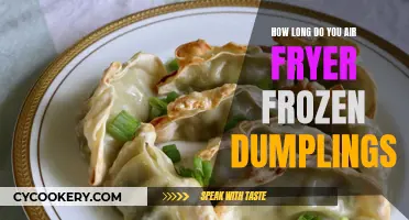 Air-Fryer Magic: Frozen Dumplings, Quick and Crispy