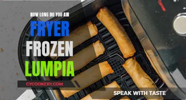 Air-Fryer Magic: Frozen Lumpia, Crispy in Minutes