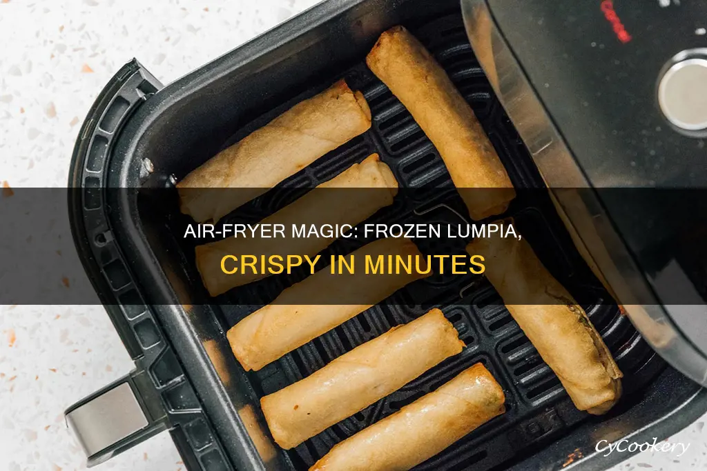 how long do you air fryer frozen lumpia