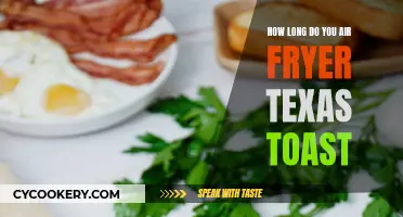 Air-Frying Texas Toast: Time and Temperature Guide