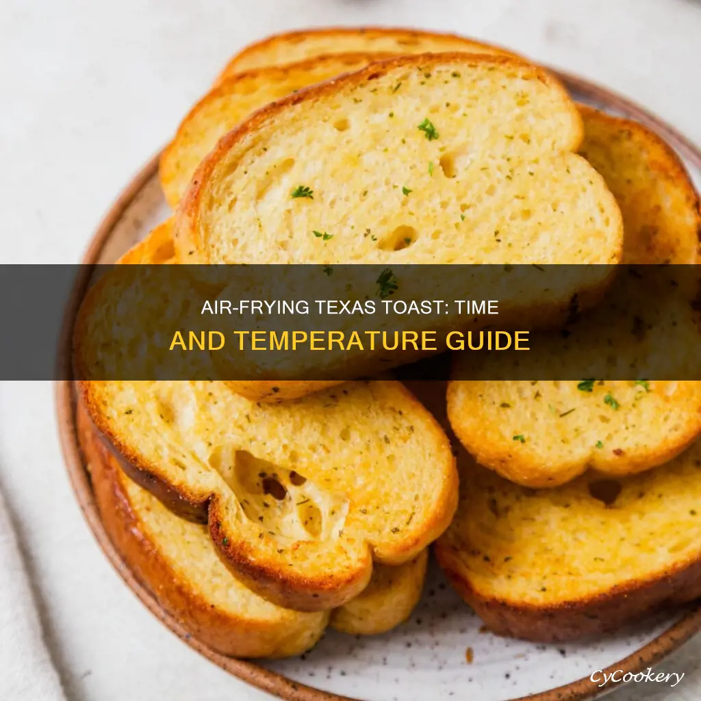 how long do you air fryer texas toast