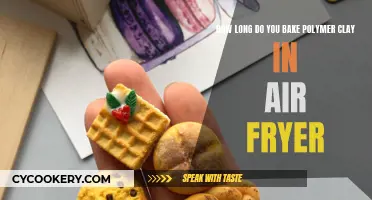 Air Frying Polymer Clay: How Long Does It Take?