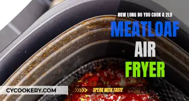 Perfectly Cooked: Air Fryer Meatloaf Time Guide for 2-Pound Portions