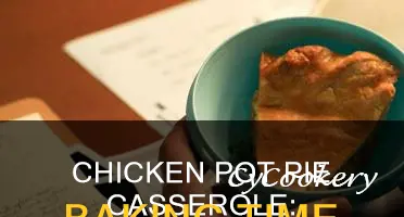 how long do you cook a chicken pot pie casserole