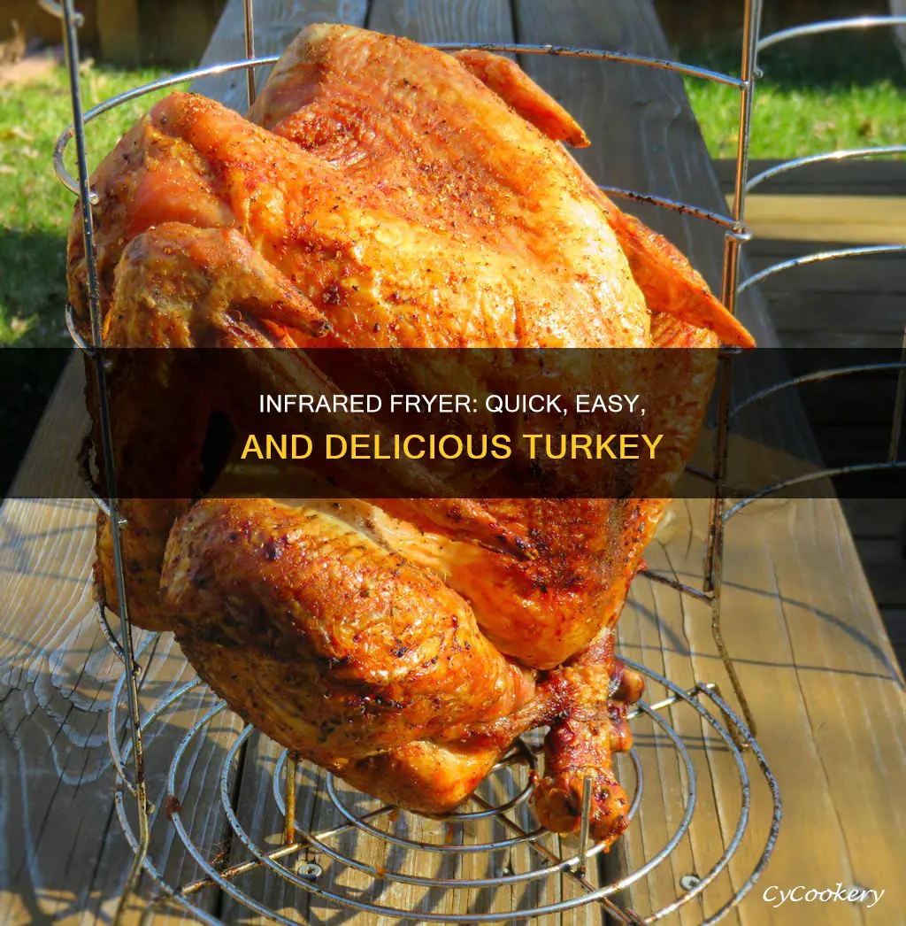 how long do you cook a turkey in infrared fryer