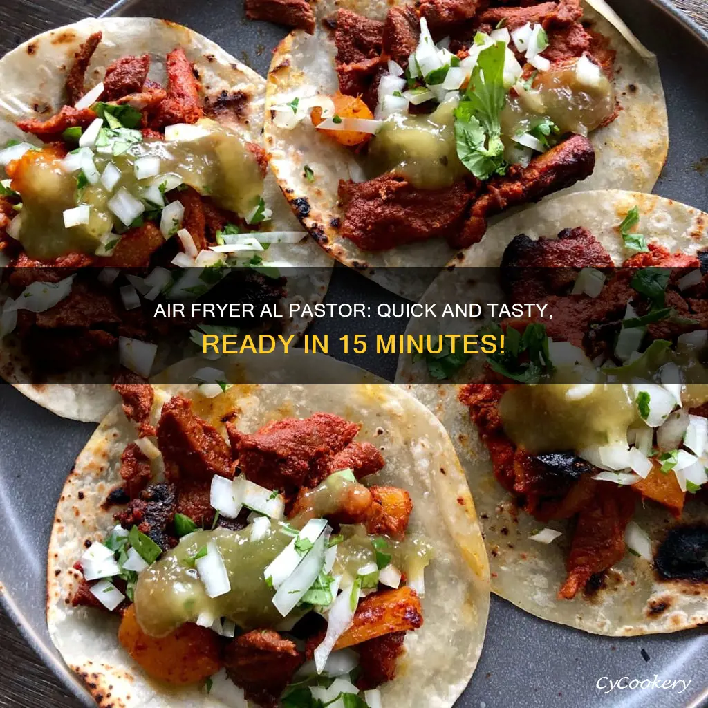 how long do you cook al pastor in air fryer