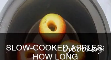 how long do you cook apple sliced in crock pot