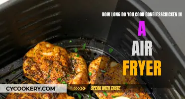 Perfectly Cooked Boneless Chicken: Air Fryer Time and Temperature Guide