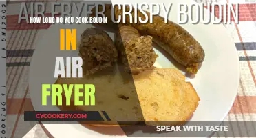 Boudin Air Fryer: Quick & Easy Cooking Time Guide