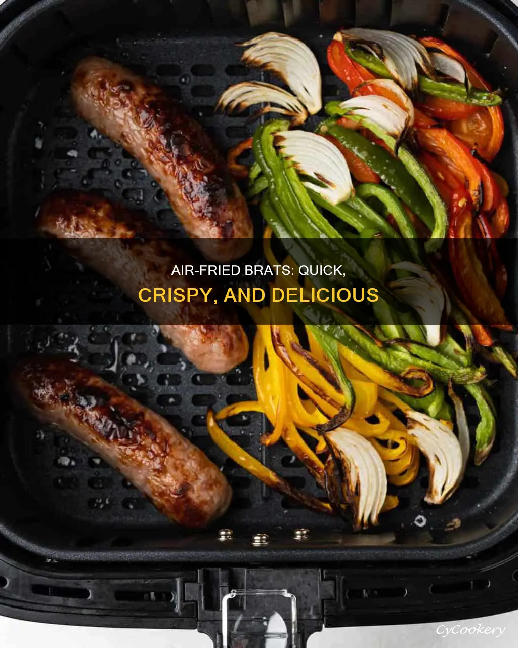 how long do you cook brats in a air fryer