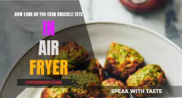 Broccoli Tots Air Fryer Time: Quick & Easy Guide