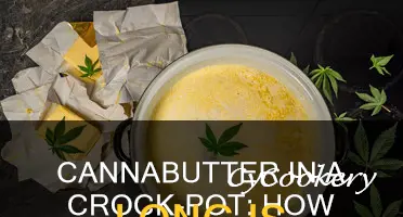 how long do you cook cannabutter in a crock pot