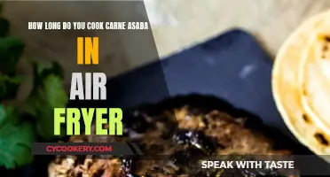 Mastering Carne Asada: Air Fryer Cooking Time Guide