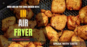 Perfectly Cooked Chicken Bites: Air Fryer Time Guide