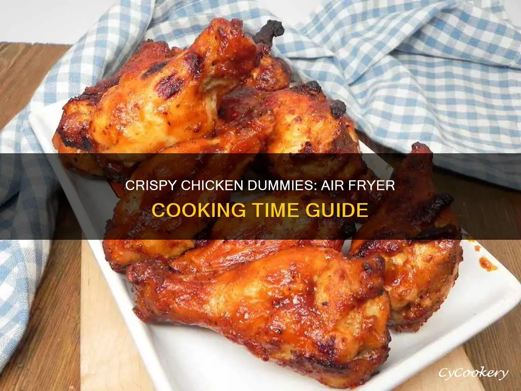 how long do you cook chicken drummies in air fryer