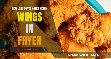 Crispy Chicken Wings: The Perfect Fryer Cooking Time