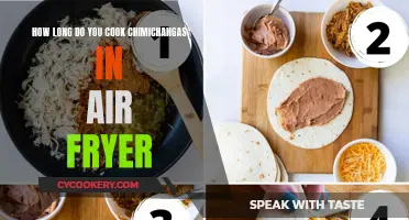 Crispy Chimichangas: Air Fryer Cooking Time Revealed!