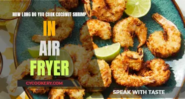 Crispy Coconut Shrimp: Air Fryer Cooking Time Guide