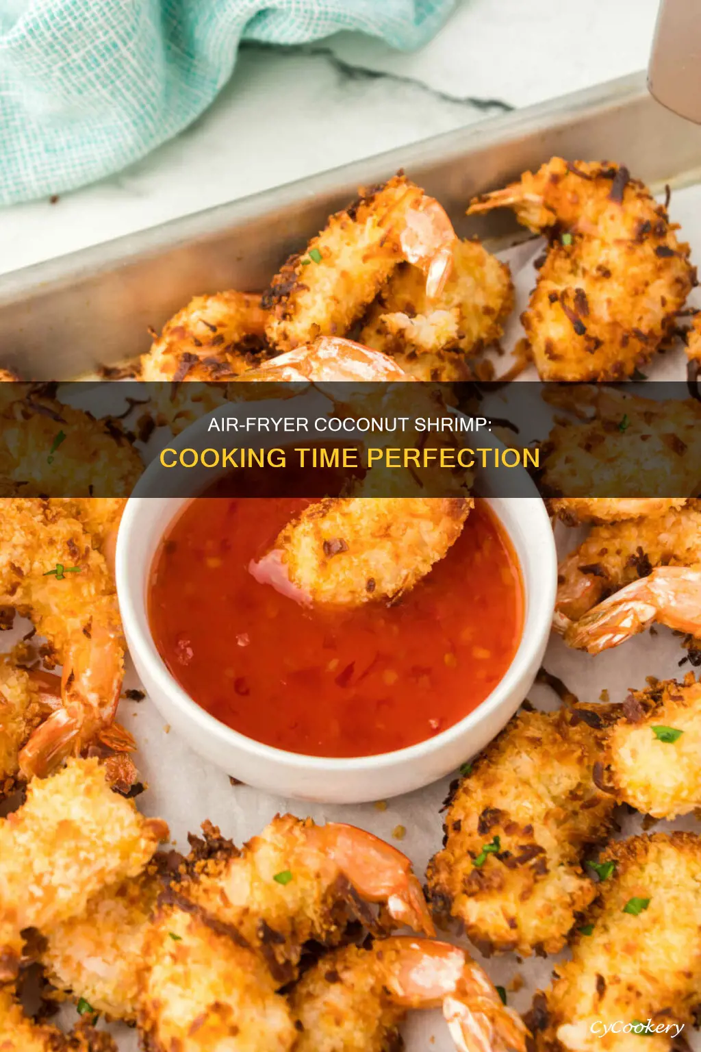 how long do you cook coconut shrimp in air fryer