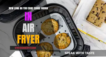 Perfectly Baked: Air Fryer Cookie Dough Time Guide