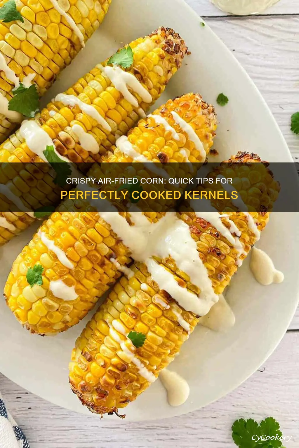 how long do you cook corn in the air fryer