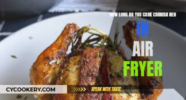 Air Fryer Cornish Hen: Perfectly Cooked in 20 Minutes!