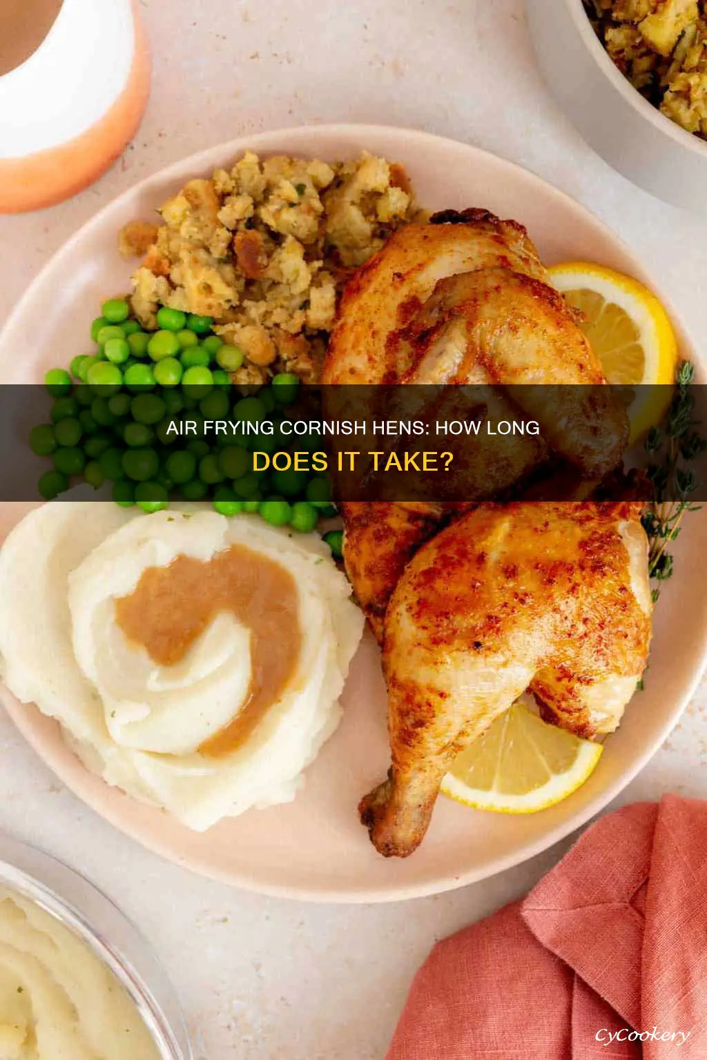 how long do you cook cornish hen in air fryer