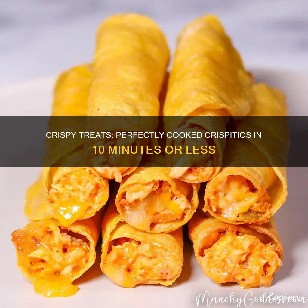 how long do you cook crispitos in an air fryer