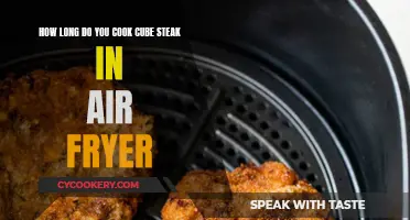 Air Fryer Cube Steak: Quick & Tasty Cooking Guide