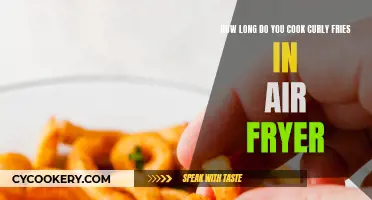 Crispy Curly Fries: Air Fryer Cooking Time Guide