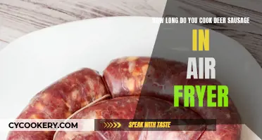 Air Fryer Deer Sausage: Perfect Cooking Time for Delicious Results