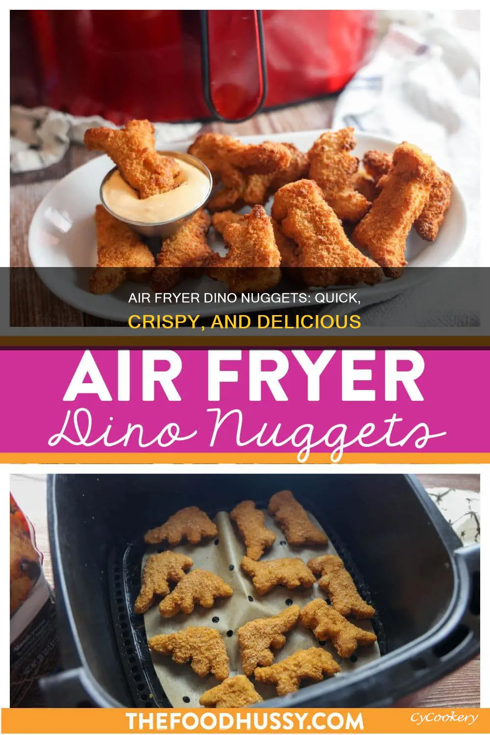 how long do you cook dino nuggets in air fryer