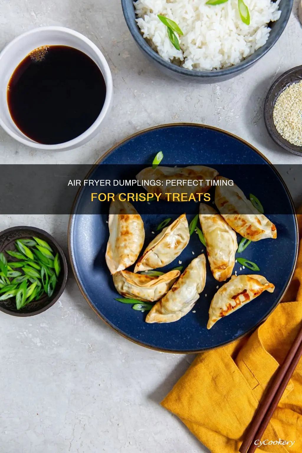 how long do you cook dumplings in an air fryer