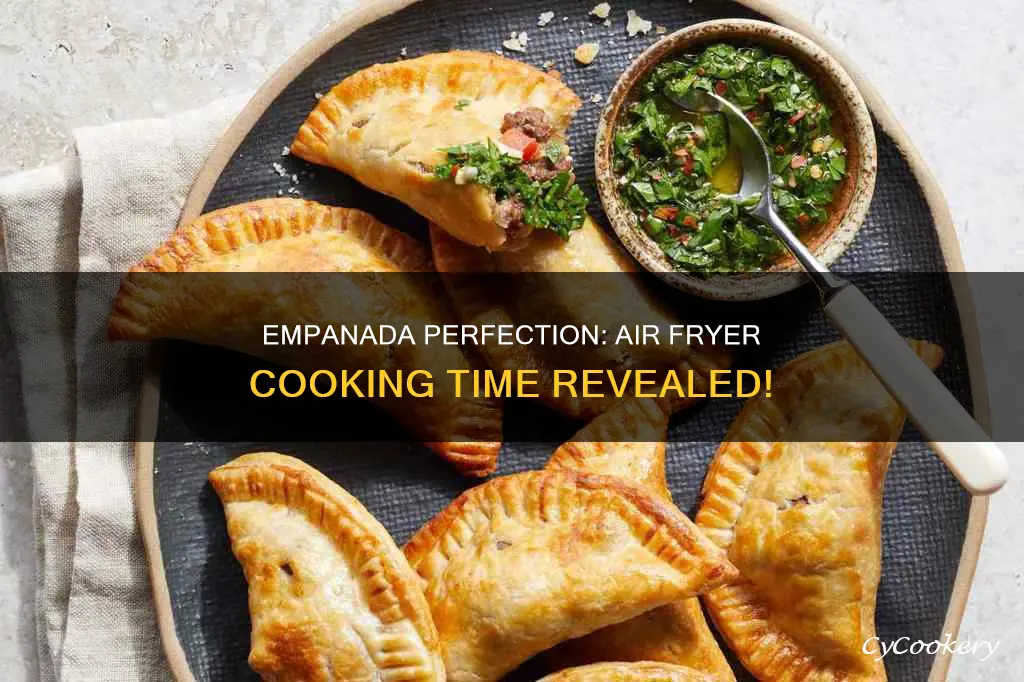 how long do you cook empanadas in air fryer