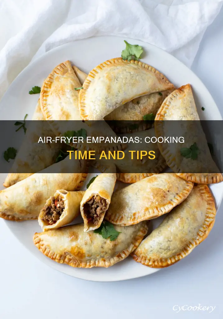how long do you cook empanadas in air fryer