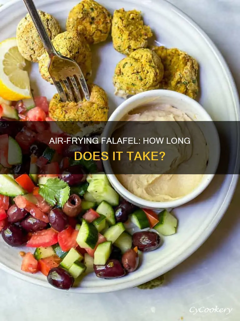 how long do you cook falafel in air fryer
