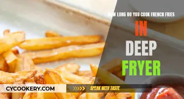 Mastering the Art of French Fries: Deep Fryer Cooking Time