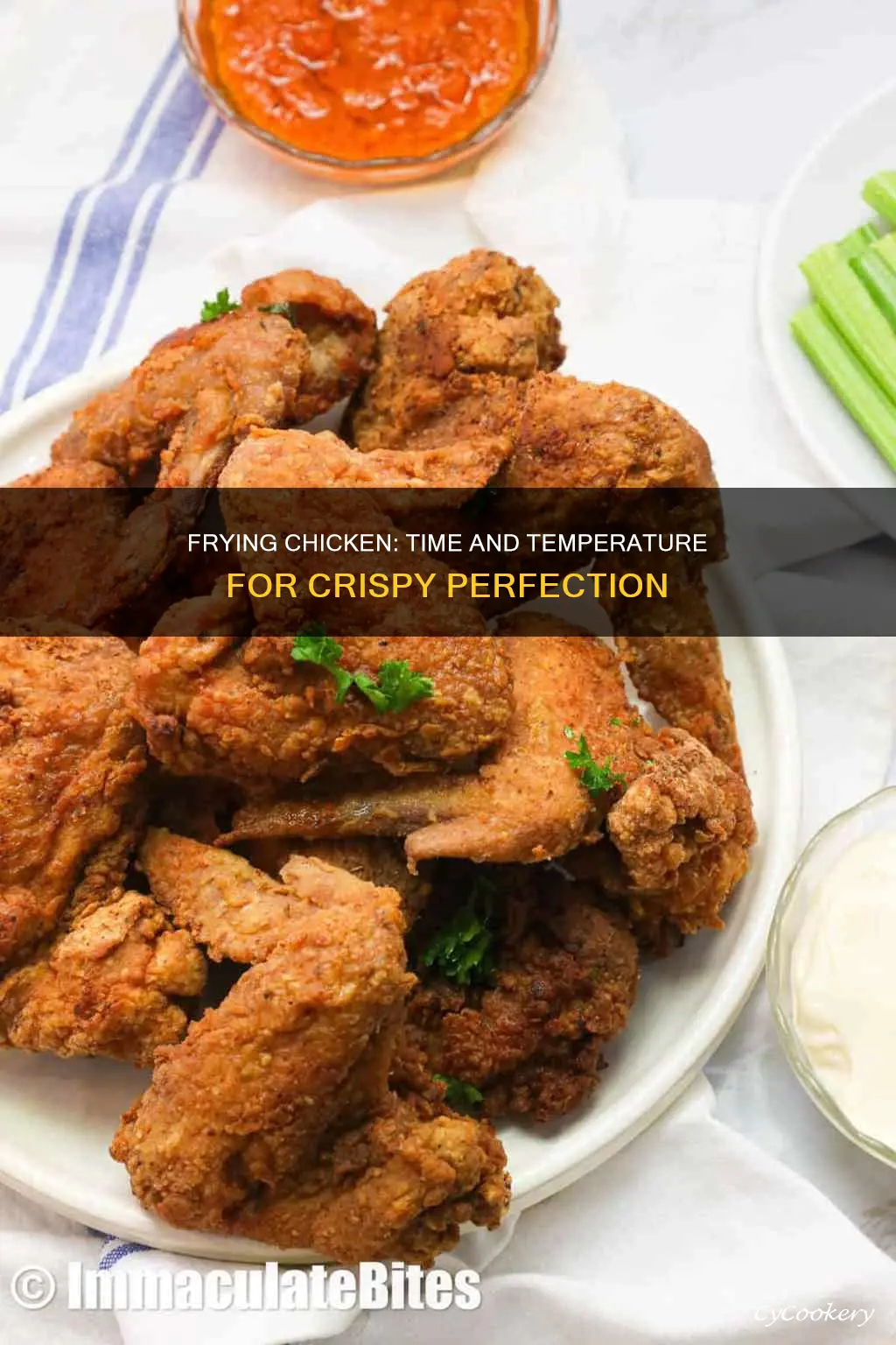 how long do you cook fried chicken in deep fryer