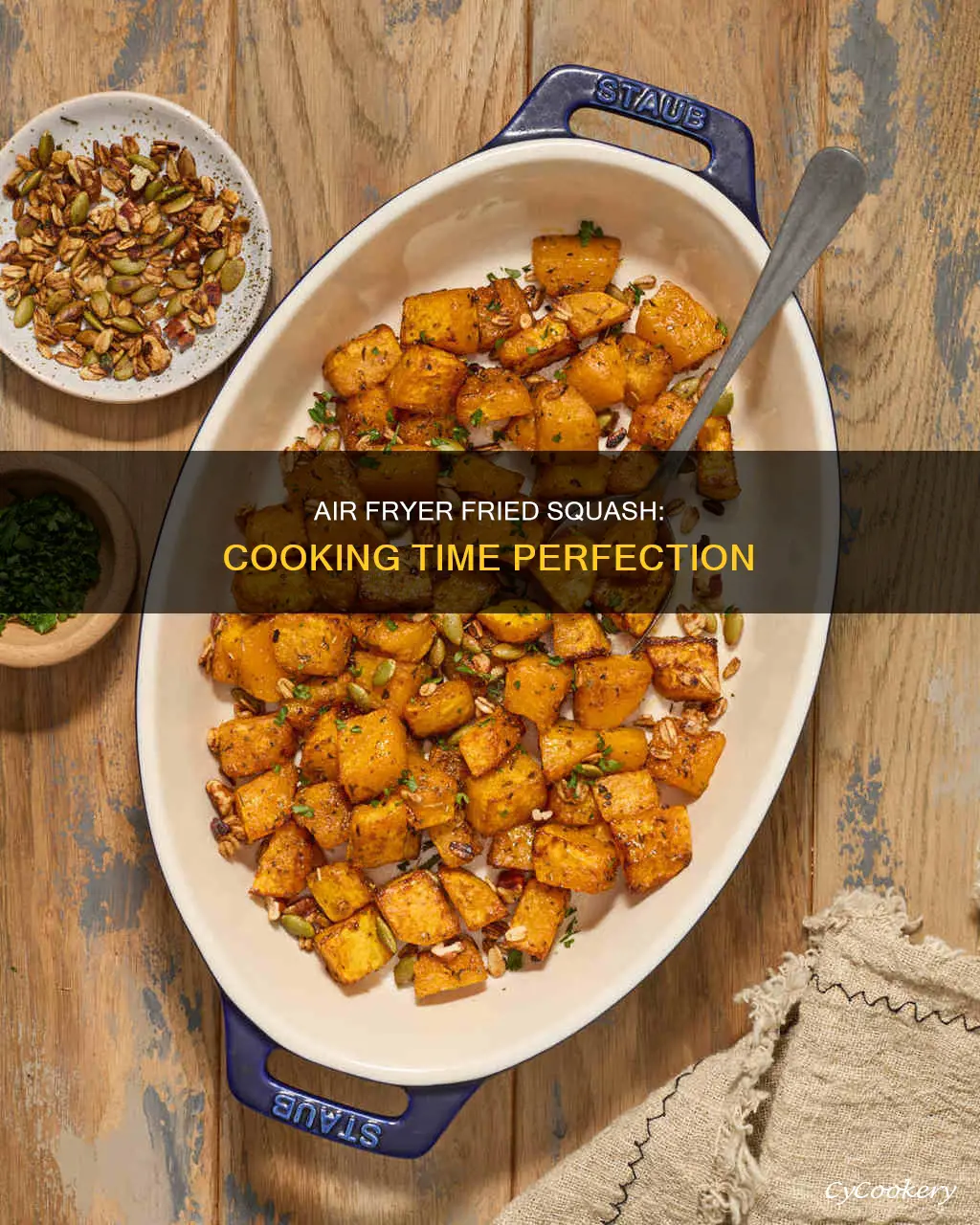 how long do you cook fried squash in air fryer
