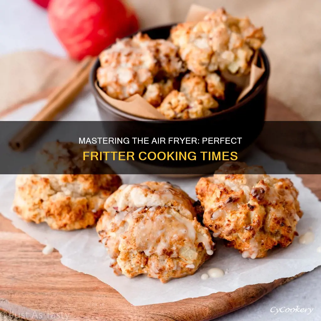 how long do you cook fritters in an air fryer