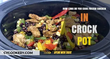 Crock Pot Cooking: Frozen Chicken, Perfect Timing
