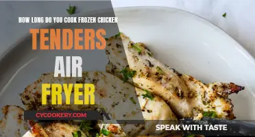 Perfectly Cooked Frozen Chicken Tenders: Air Fryer Time Guide