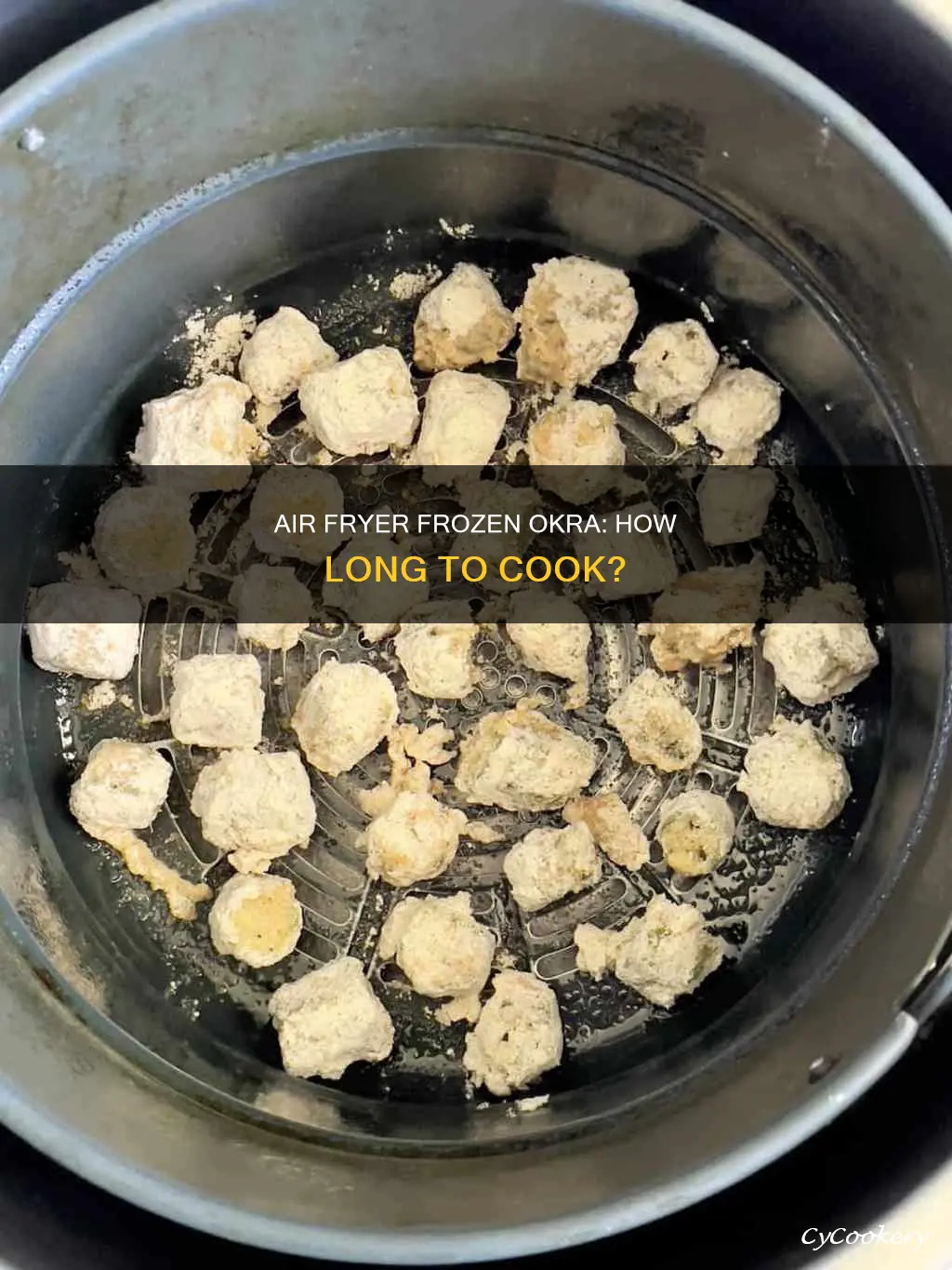 how long do you cook frozen okra in air fryer