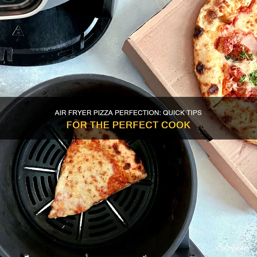 how long do you cook frozen pizza in air fryer