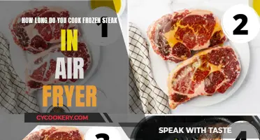 Master the Art of Air-Frying: Perfectly Cooked Frozen Steak in Minutes