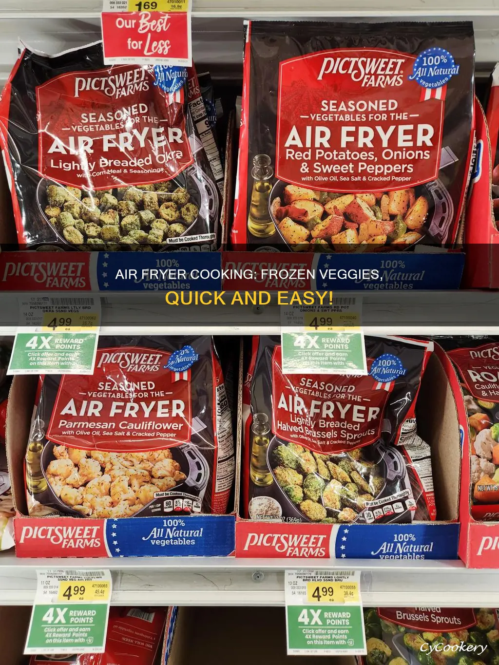 how long do you cook frozen veggies in air fryer