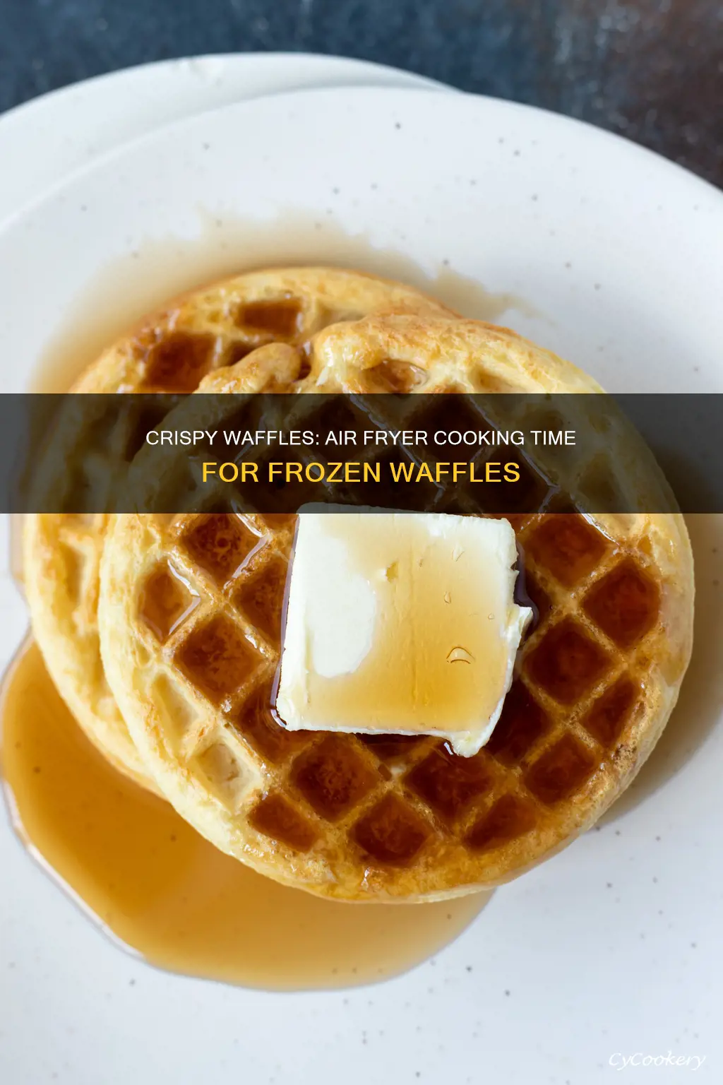 how long do you cook frozen waffles in air fryer